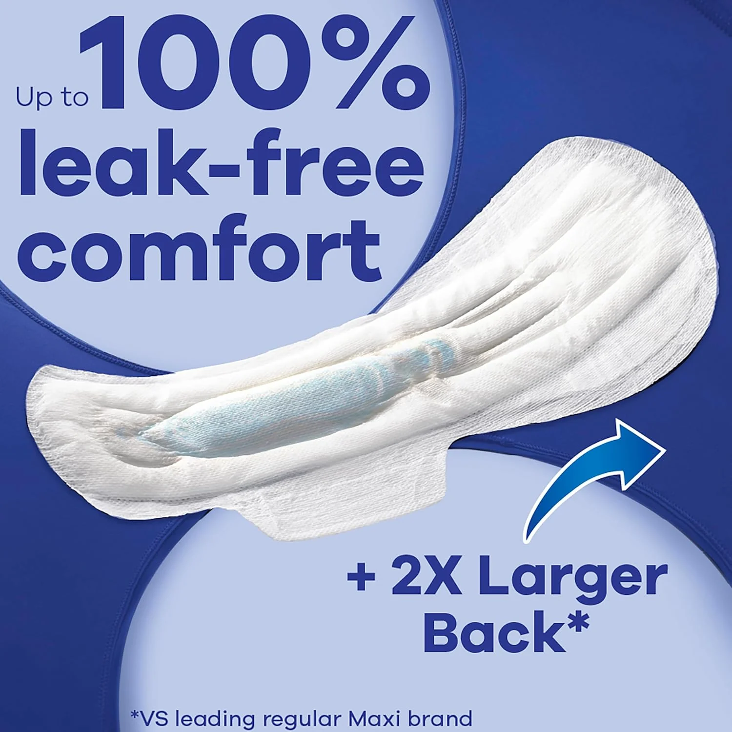 Always Maxi Pads with Wings Extra Heavy Overnight I Size 5 36 Count - Image 4