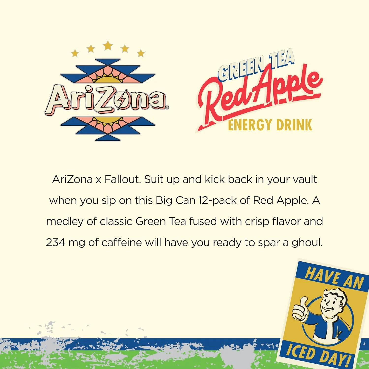 Arizona Fallout Energy Drink Red Apple 22oz (650ml) - Image 3