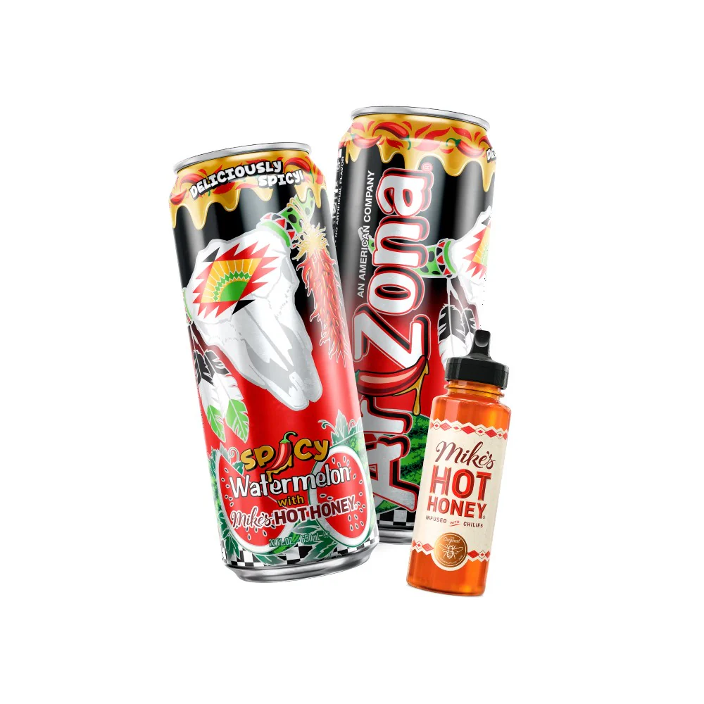 Arizona Spicy Watermelon Mike's Hot Honey 22oz (650ml) - Image 2