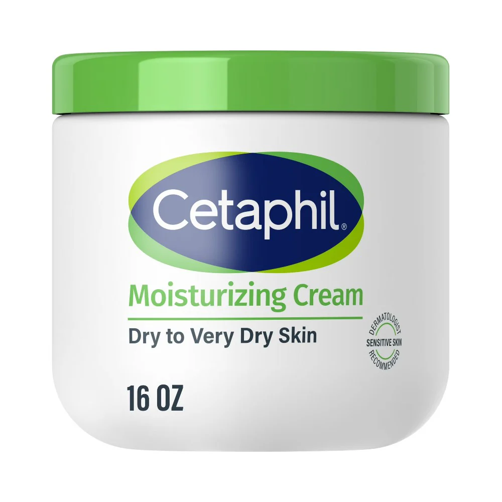 Cetaphil Moisturizing Cream Very Dry/Sensitive Unscented 16oz