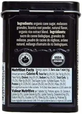 Clawhammer Black Licorice Mints (1.07oz) 30g - Image 2
