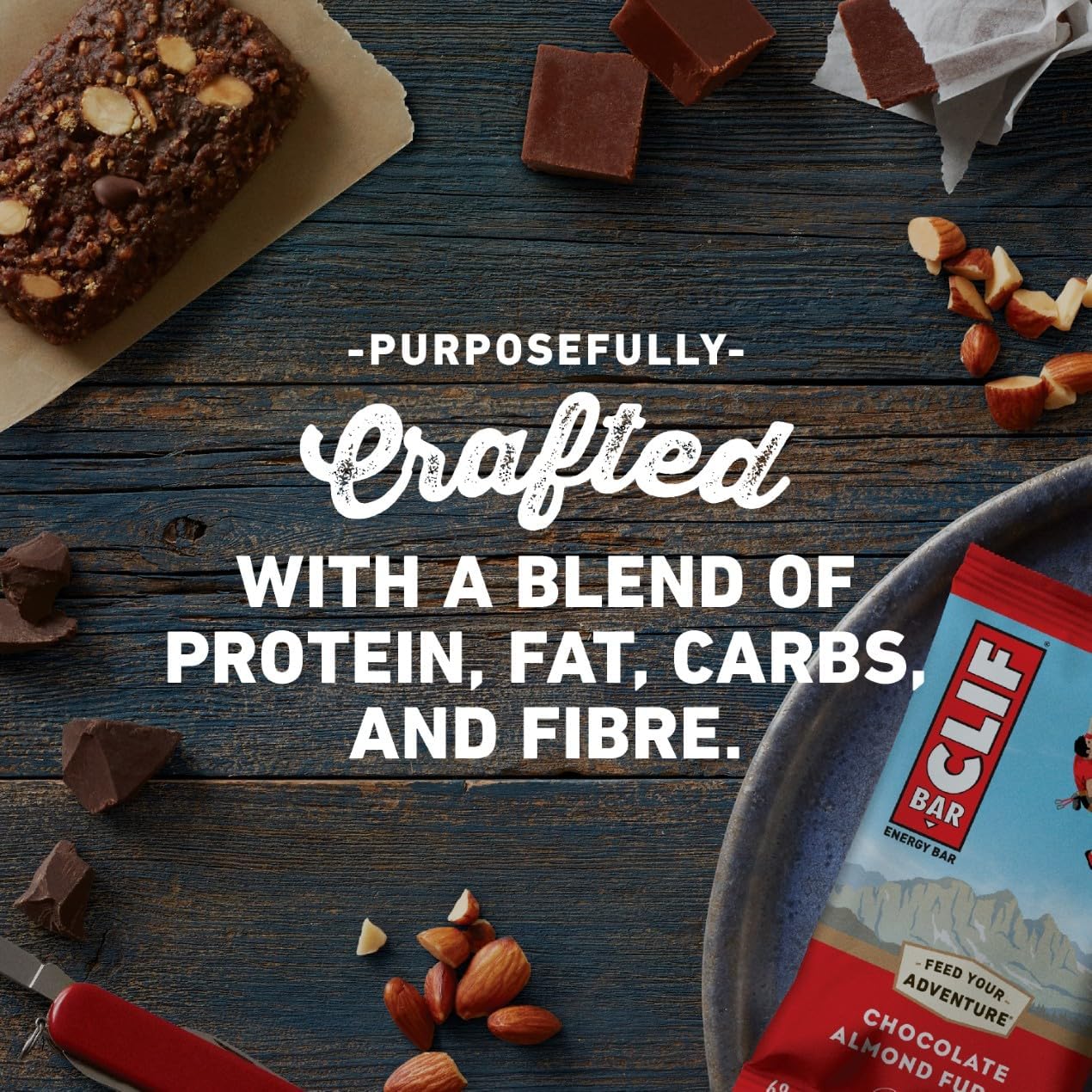 Clif Energy Bar Chocolate Almond 68g - Image 3