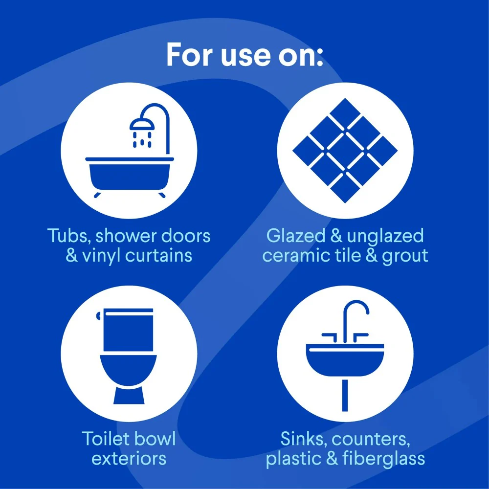Clorox Plus Tilex Mold and Mildew Remover Bathroom and Shower Cleaner Spray 32oz (946ml) - Image 5
