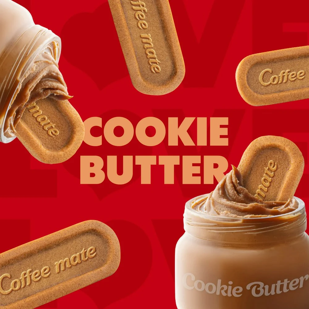 Coffee Mate Zero Sugar Cookie Butter Flavour Liquid Coffee Creamer 16oz (473ml) - Image 3