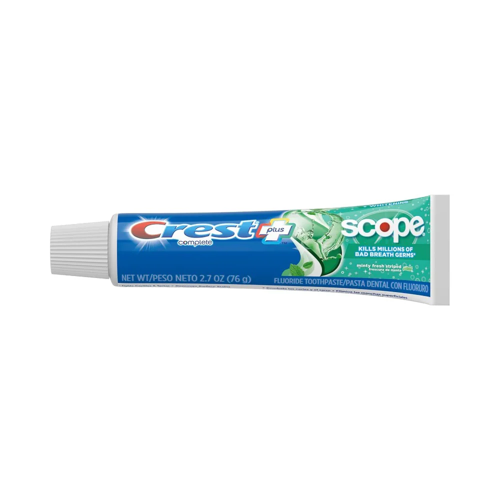 Crest Plus Complete Scope Minty Fresh Toothpaste 2.7oz (76.5g) - Image 2