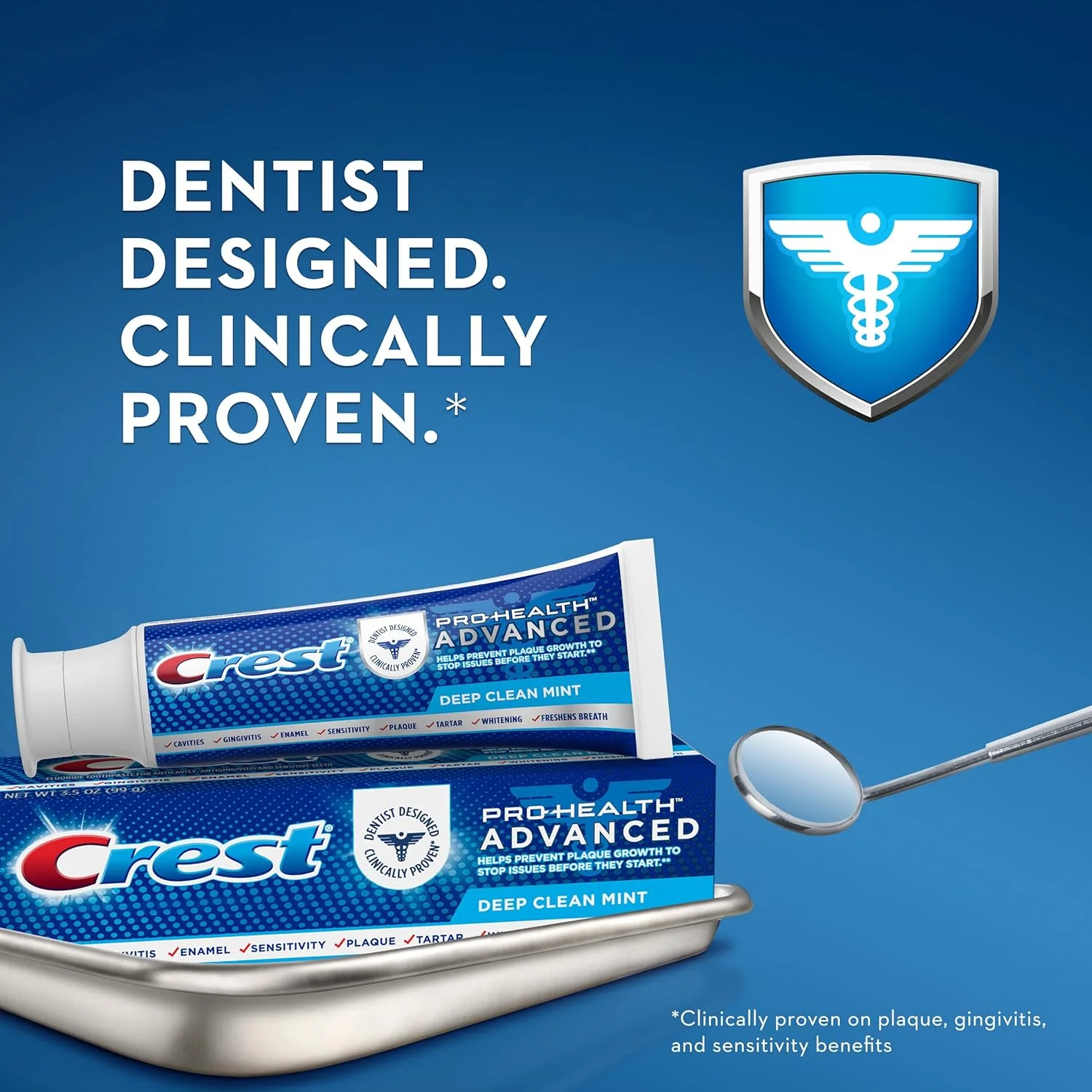 Crest Pro Health Advanced Deep Clean Mint Toothpaste 5.1oz (144g) - Image 5