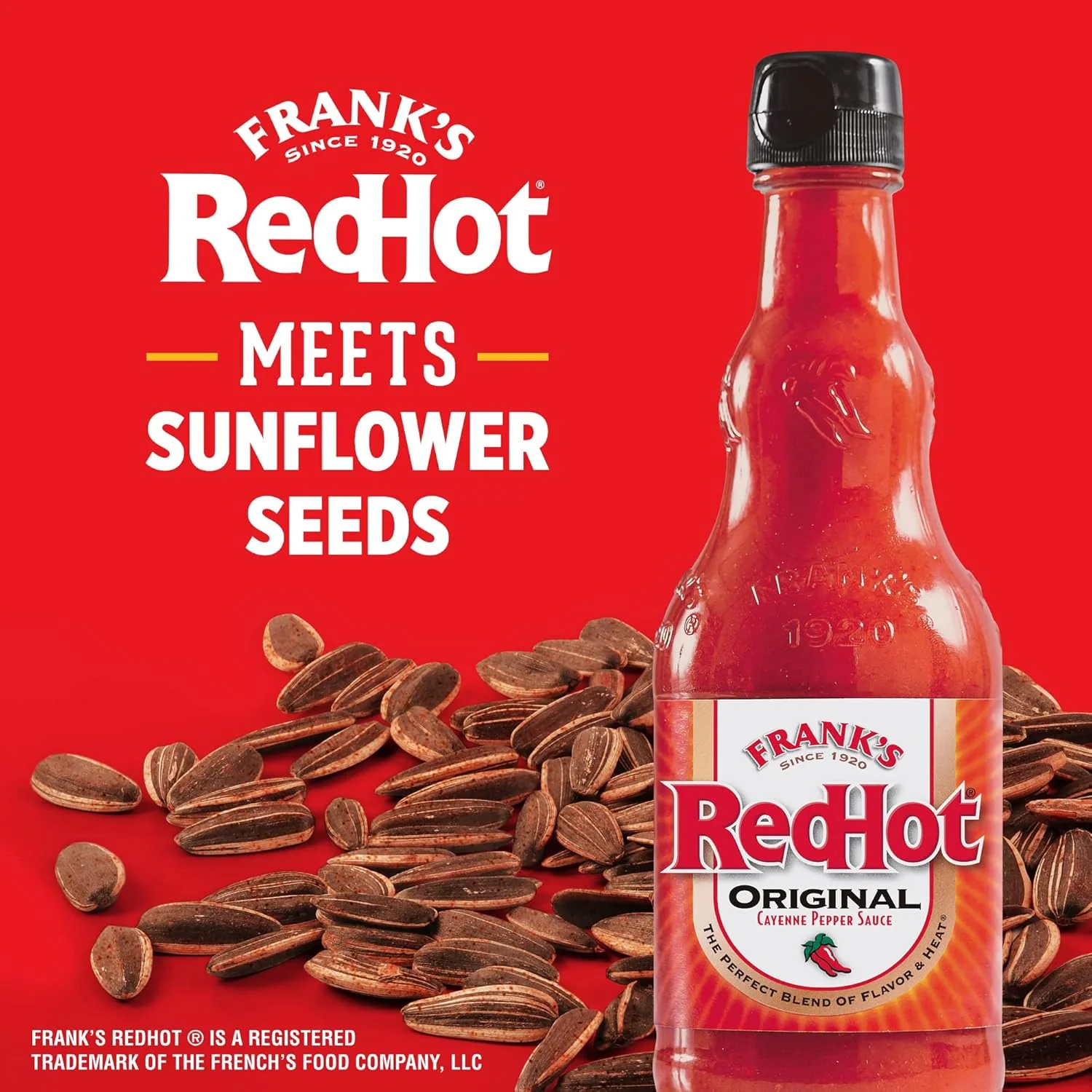 David's Jumbo Sunflower Seeds Franks Red Hot 5.25oz (149g) - Image 2