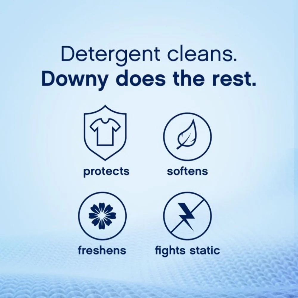 Downy Ultra Liquid Fabric Conditioner (Fabric Softener), April Fresh, 40 Loads, 34oz 1.02L - Image 4