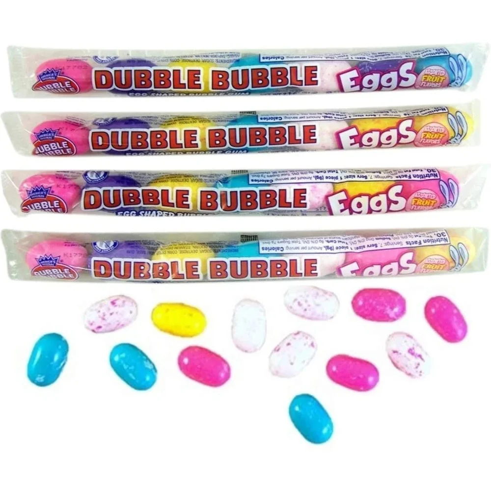 Dubble Bubble Bubble Gum Eggs 7's 2.1oz (59g) - Image 3