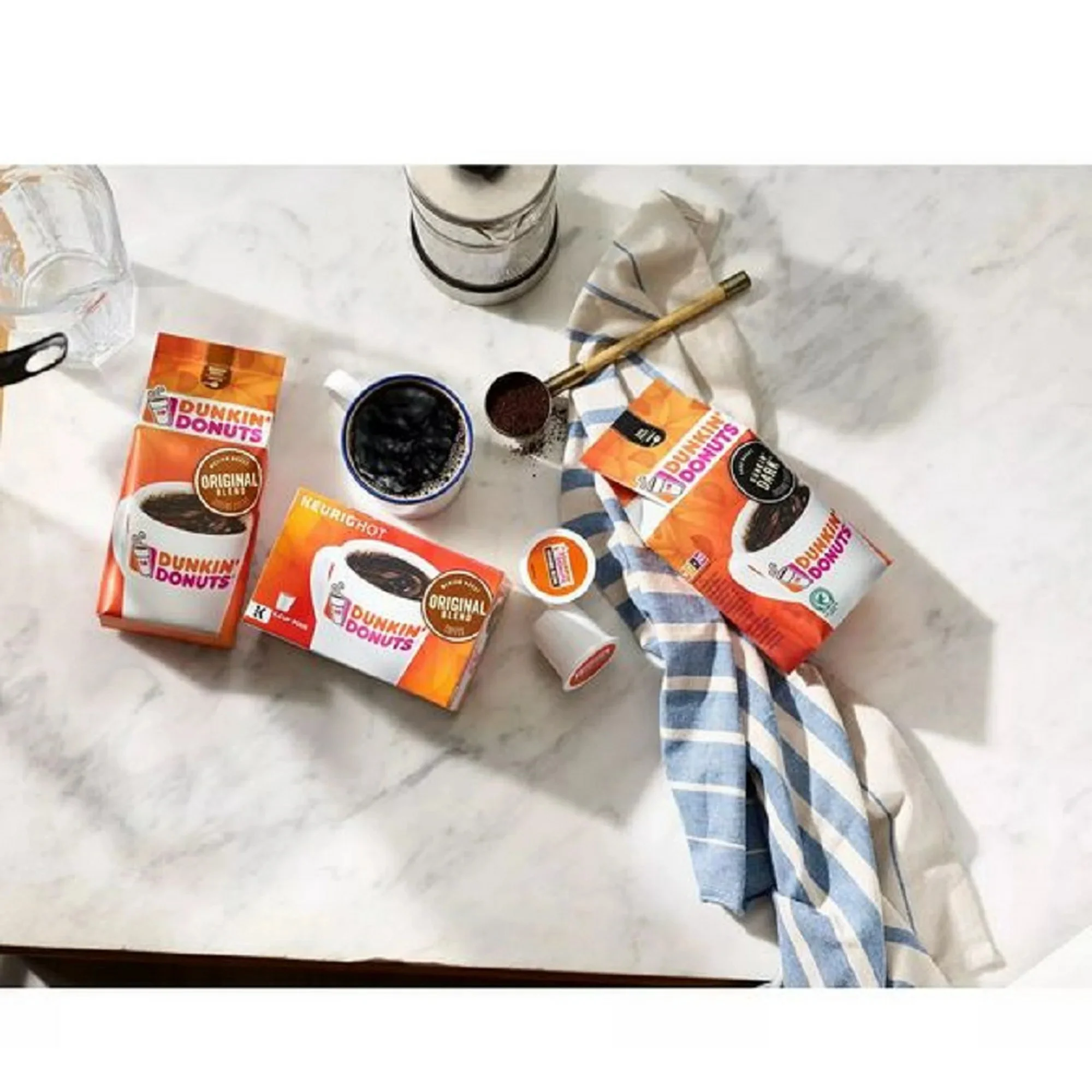 Dunkin' Donuts Original Blend Ground Coffee Medium Roast 40oz (1.13kg) - Image 4