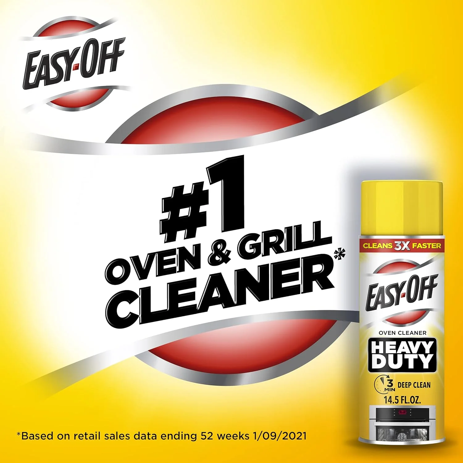 Easy Off Fresh Scent Heavy Duty Oven Cleaner 14.5oz (411g) - Image 3