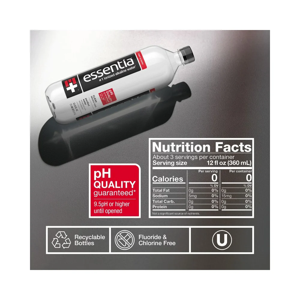 Essentia Ionized Water 1L - Image 3
