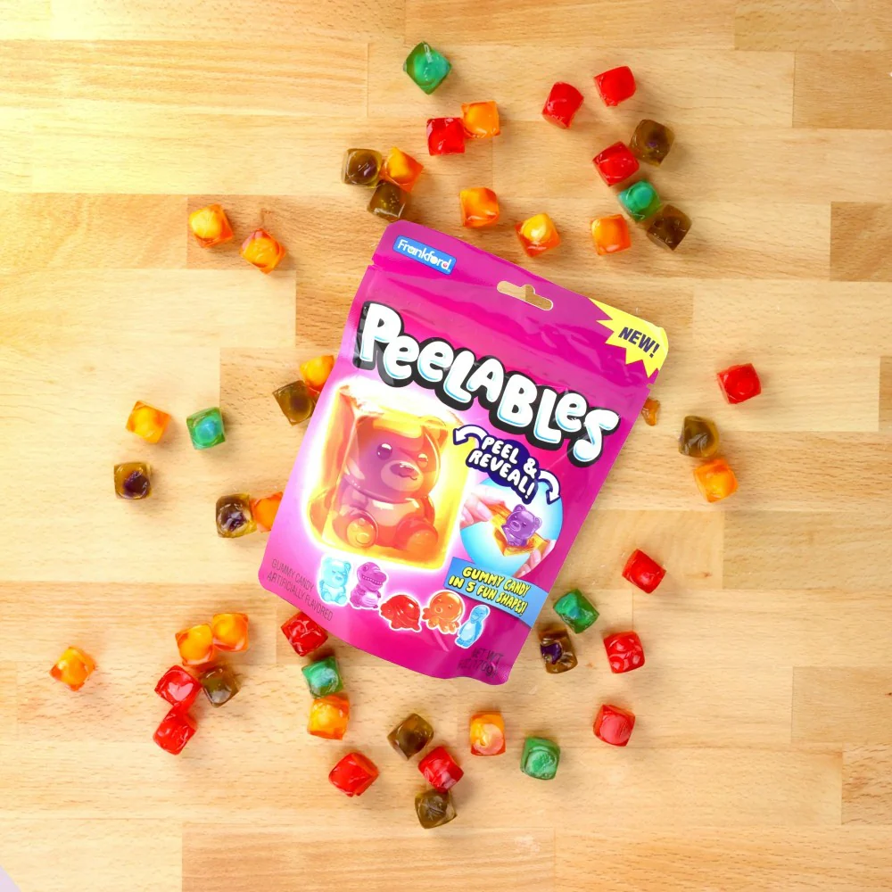 Frankford Peelables Assorted Animal Gummy Candy Bag 4.25oz (120g) - Image 3