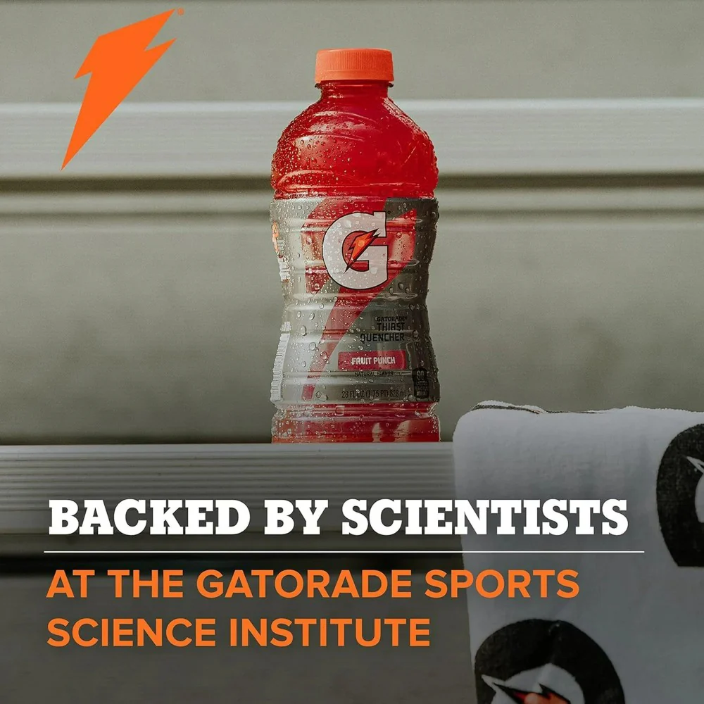 Gatorade Frost Thirst Quencher Riptide Rush Sports Drinks 20oz (591ml) - Image 3