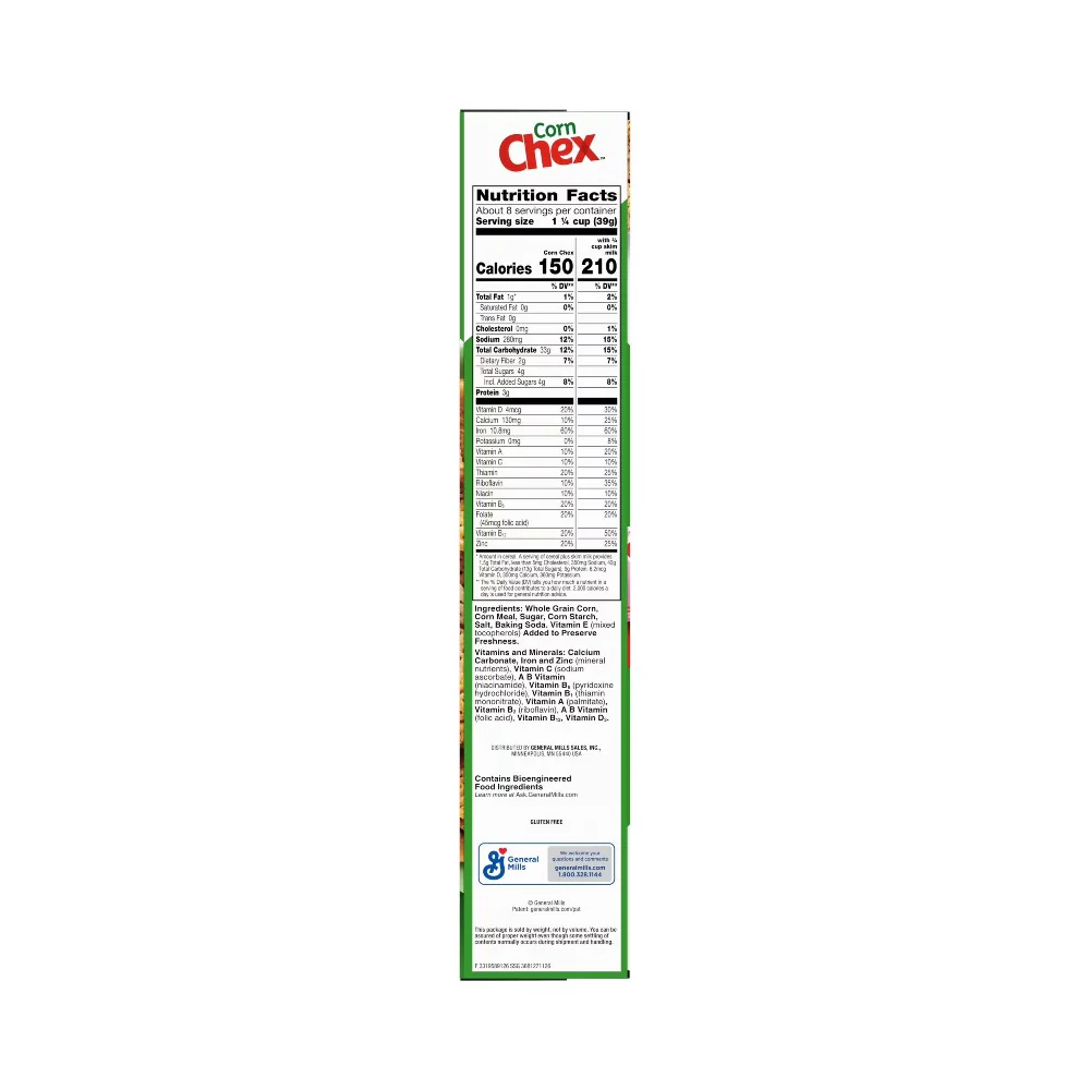 General Mills Corn Chex Cereal 12oz (340g) - Image 2