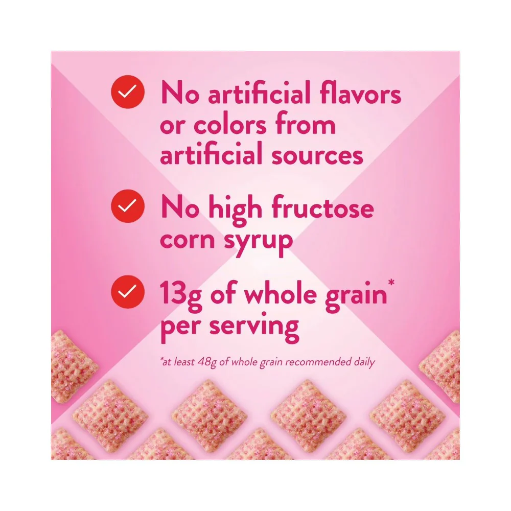 General Mills Strawberry Vanilla Chex Cereal 12.4oz (351g) - Image 3