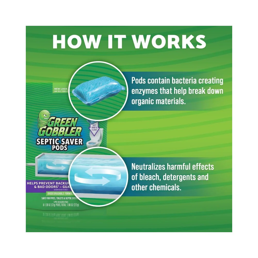 Green Gobbler Septic Saver (6 Count) - Image 3