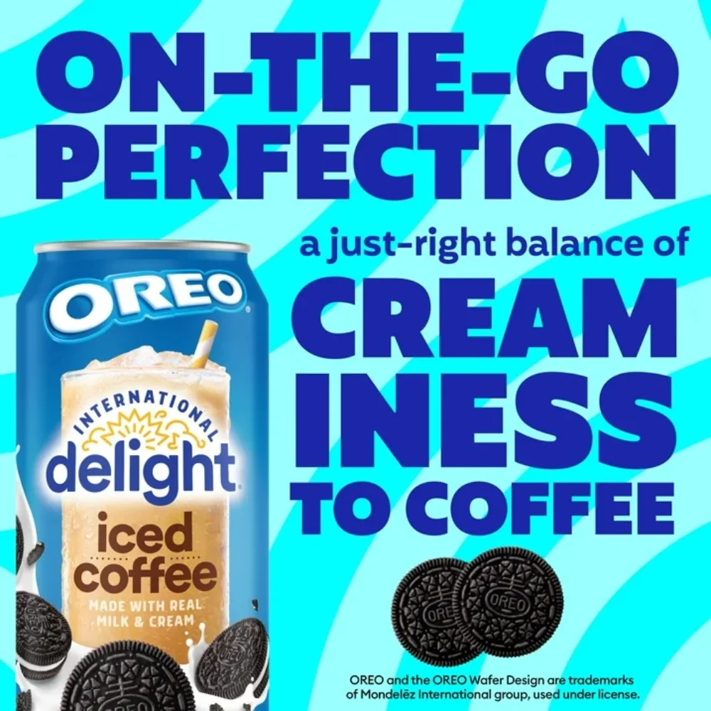 International Delight Iced Coffee Oreo Cookie 15oz (443ml) - Image 5
