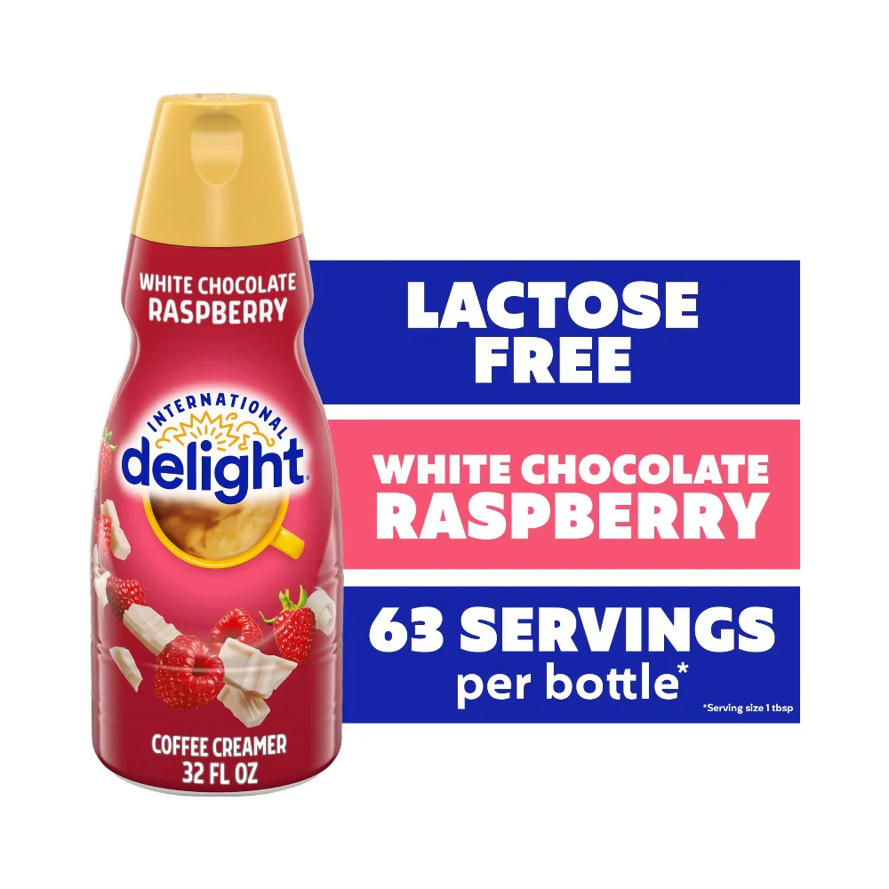 International Delight White Chocolate Raspberry Coffee Creamer 32oz (946ml) - Image 4