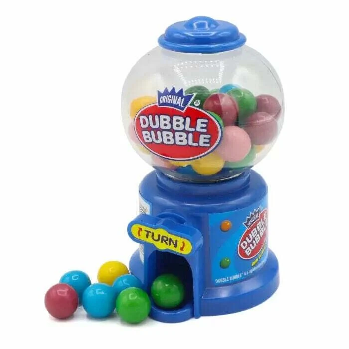 Kidsmania Dubble Bubble Mini Gumball Machine 1.41oz (40g) - Image 3