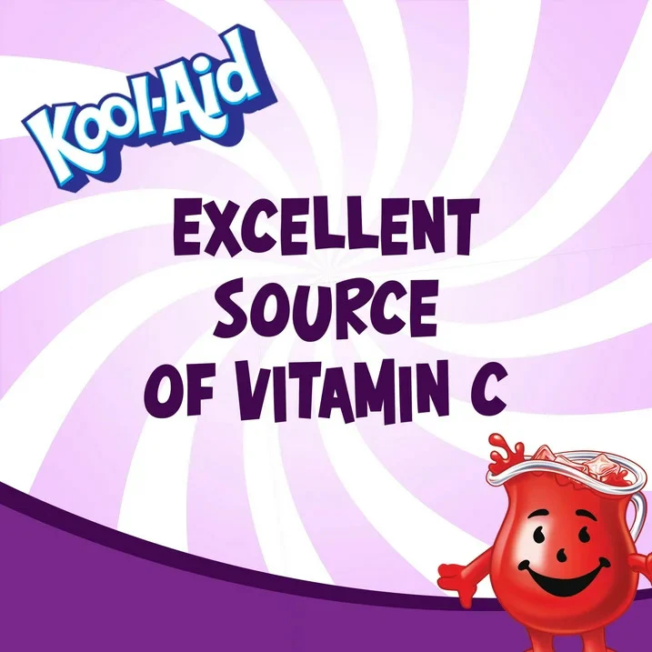 Kool Aid Grape Powdered Soft Drink Mix 8qt - Image 3