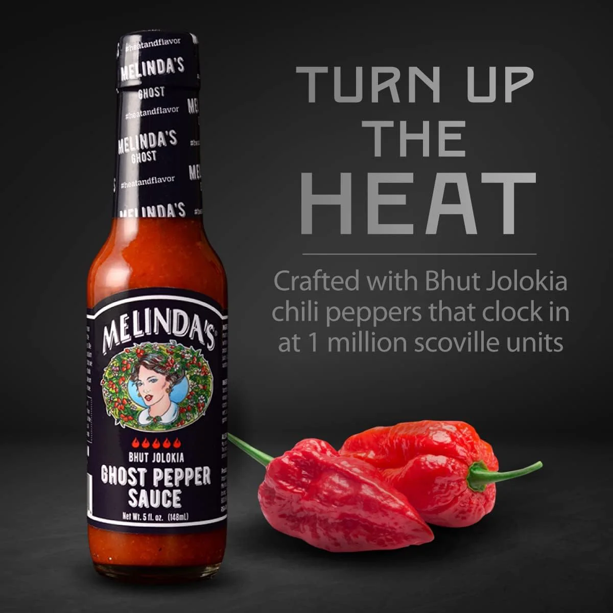 Melinda's Ghost Pepper Sauce 5oz (148ml) - Image 2