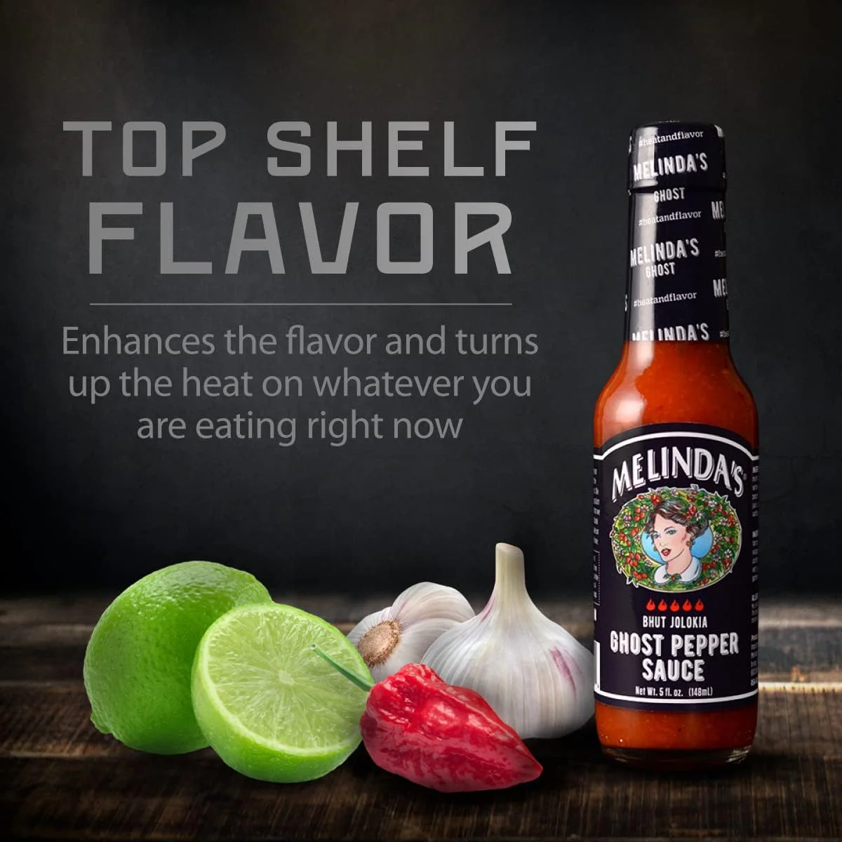Melinda's Ghost Pepper Sauce 5oz (148ml) - Image 3