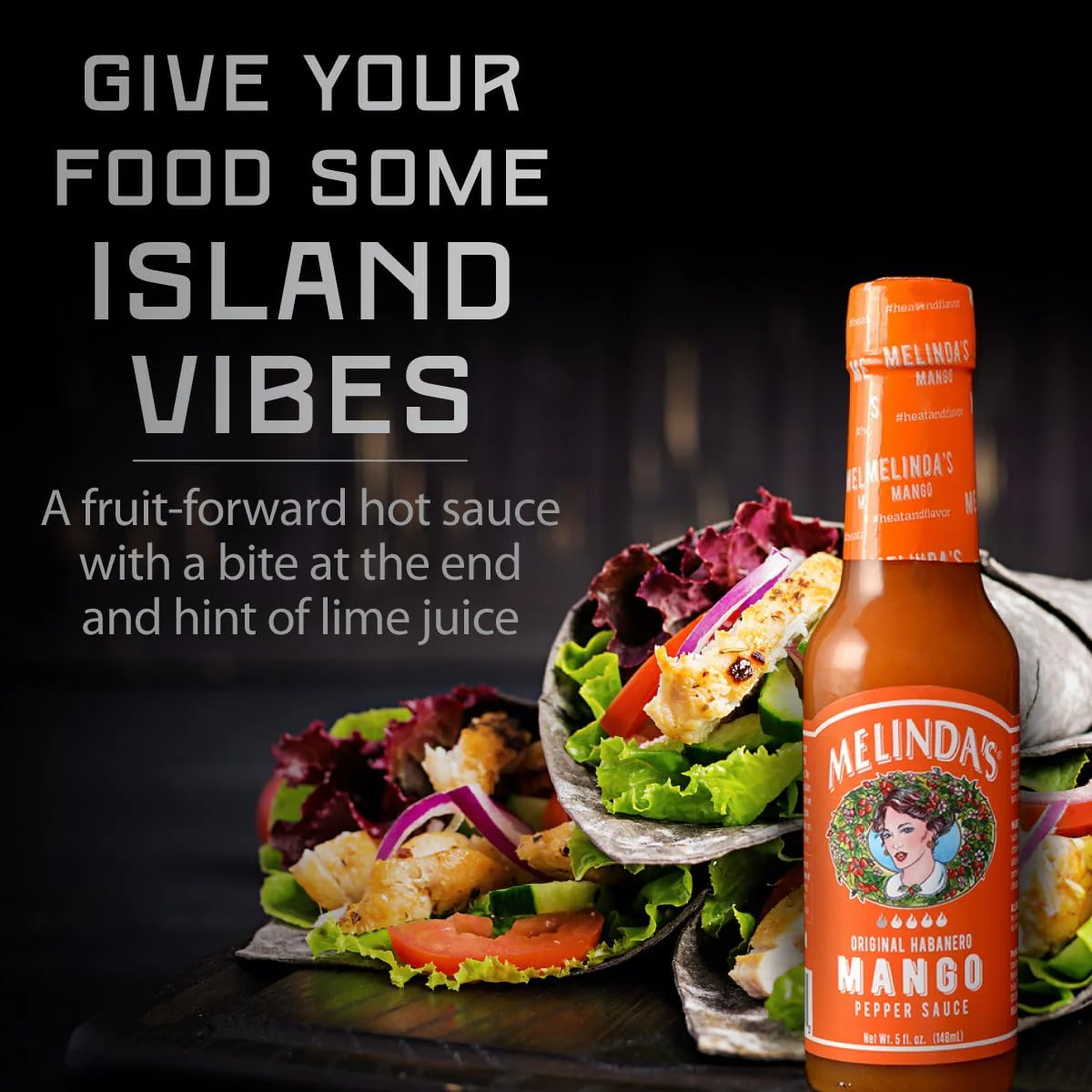 Melinda's Mango and Habanero Pepper Sauce 5oz (148ml) - Image 6