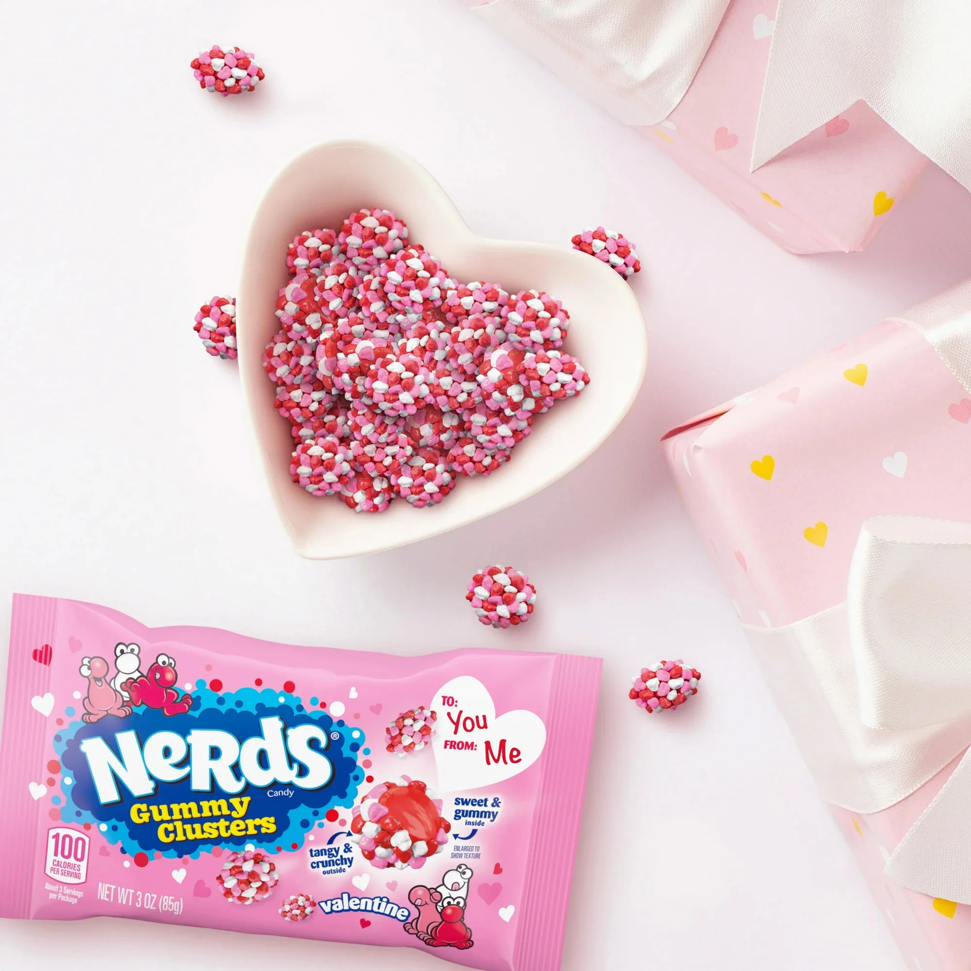 NEW! Nerds Gummy Clusters Valentine Limited Edition I 3oz (85g) - Image 3