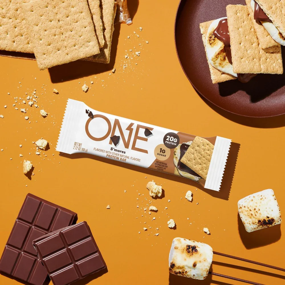 One Protein Bar S'mores 20g Protein 2.12oz (60g) - Image 2