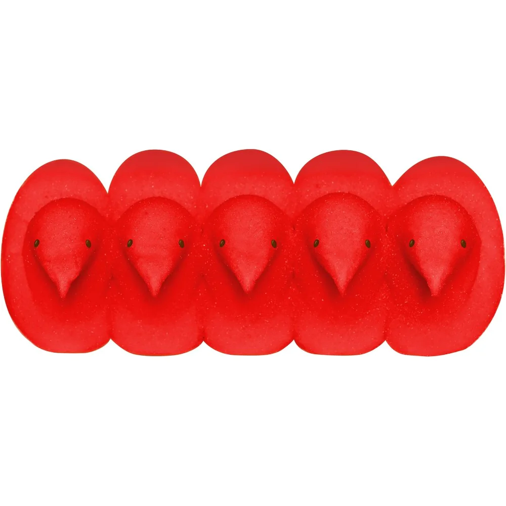 Peeps Easter Chicks Fruit Punch Marshmallow 10 Count 3oz (85g) - Image 3