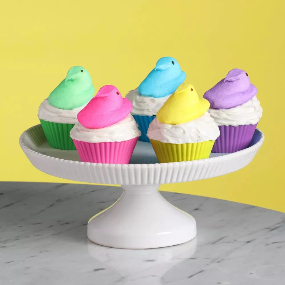 Peeps Easter Party Cake Chicks Marshmallow 5 Count 1.5oz (43g) - Image 3