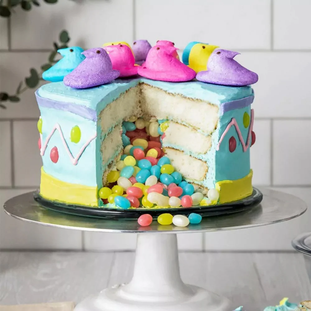 Peeps Easter Party Cake Chicks Marshmallow 5 Count 1.5oz (43g) - Image 4