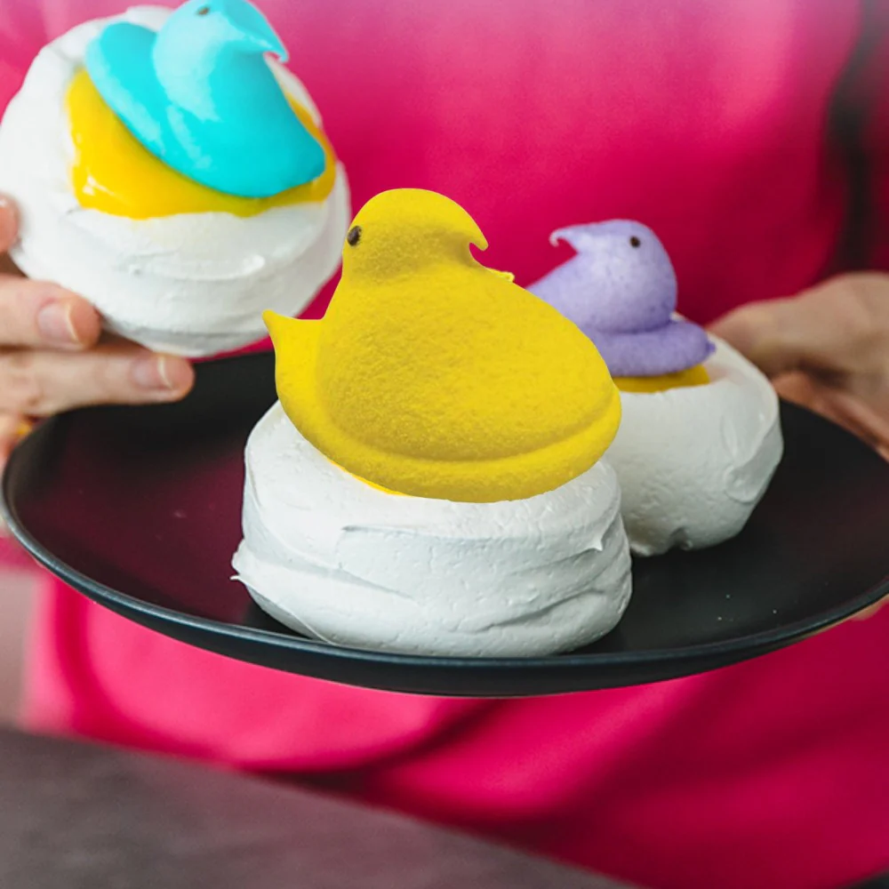 Peeps Easter Yellow Chicks Marshmallow 5 Count 1.5oz (43g) - Image 2
