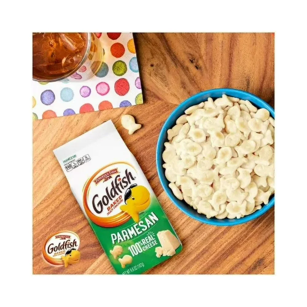 Pep Farm Goldfish Parmesan Crackers 6.6oz (187g) - Image 2