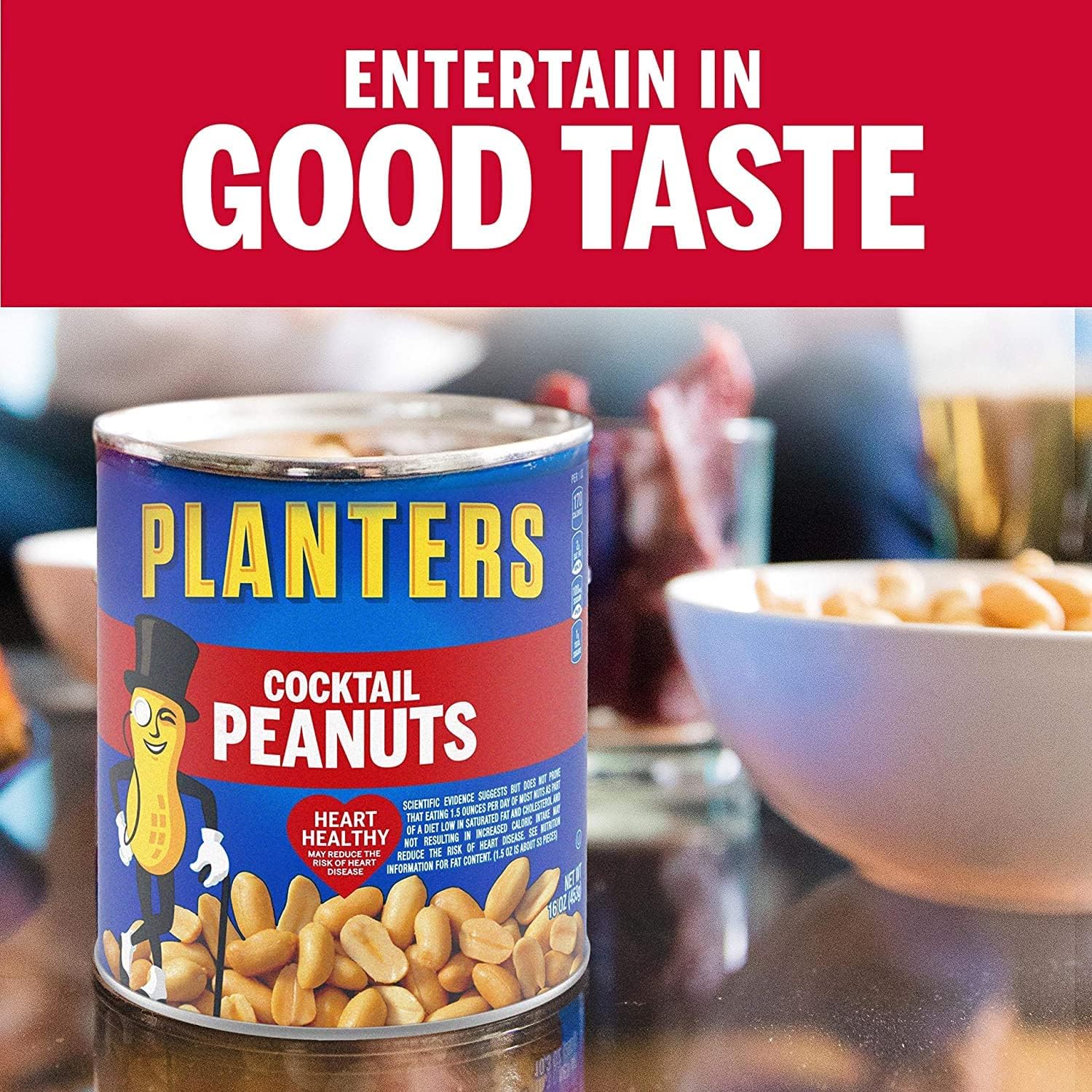 Planters Cocktail Peanuts 16oz (454g) - Image 3