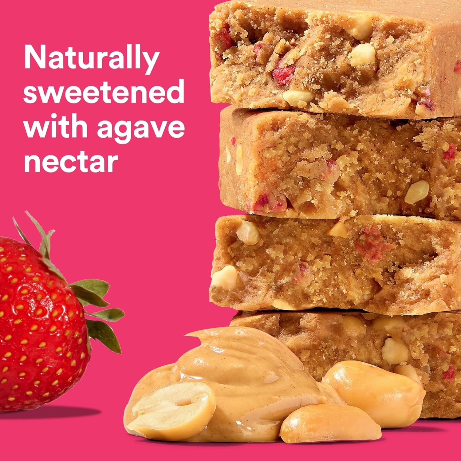 RXBAR High Protein Strawberry Peanut Butter 2.1oz (60g) - Image 2
