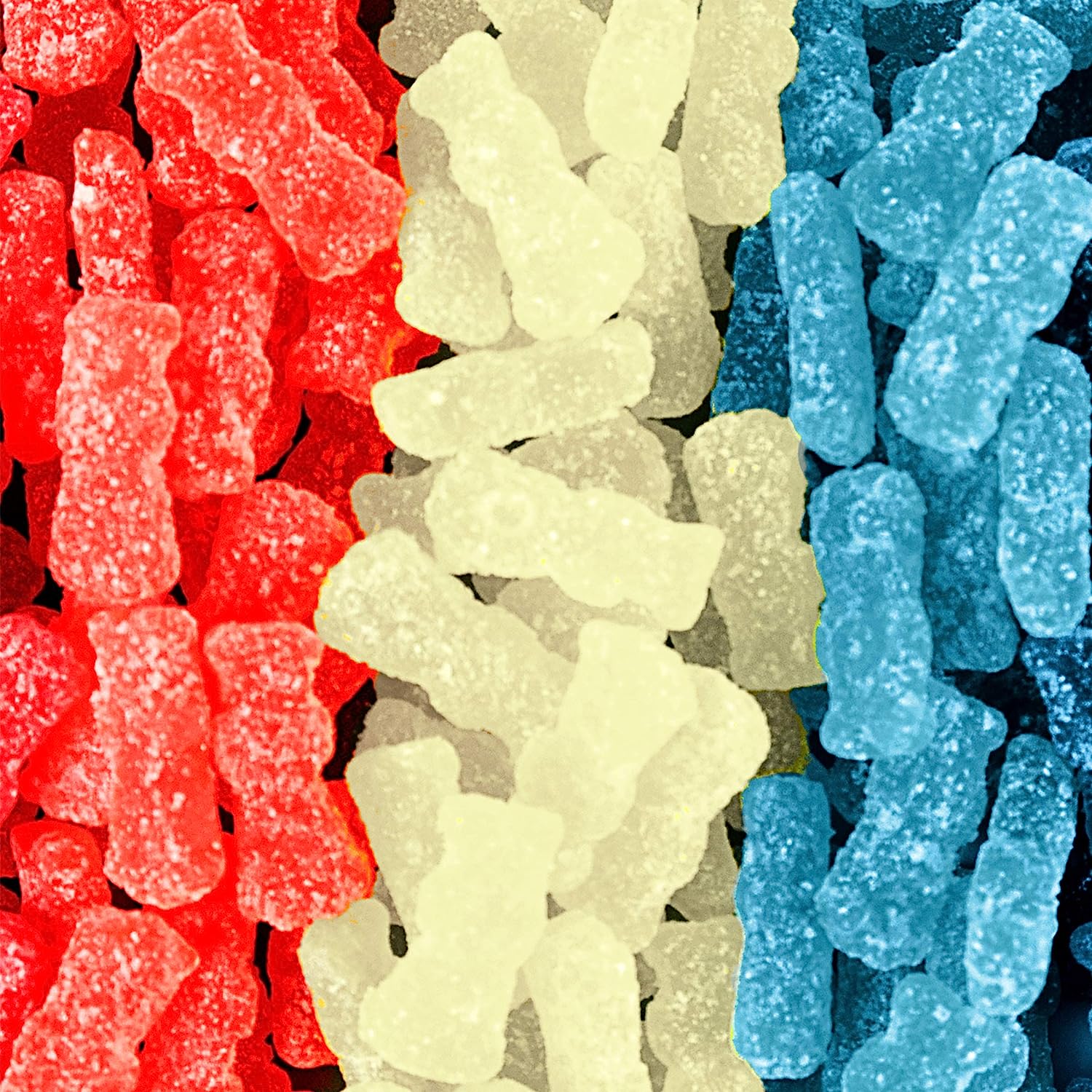 Sour Patch Kids Soft Candy Red White & Blue Box 3.08oz (87g) - Image 2