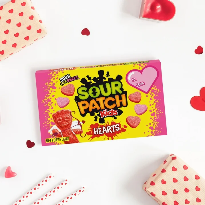 Sour Patch Kids Valentines Day Hearts Theater Box 3.1oz (88g) - Image 5