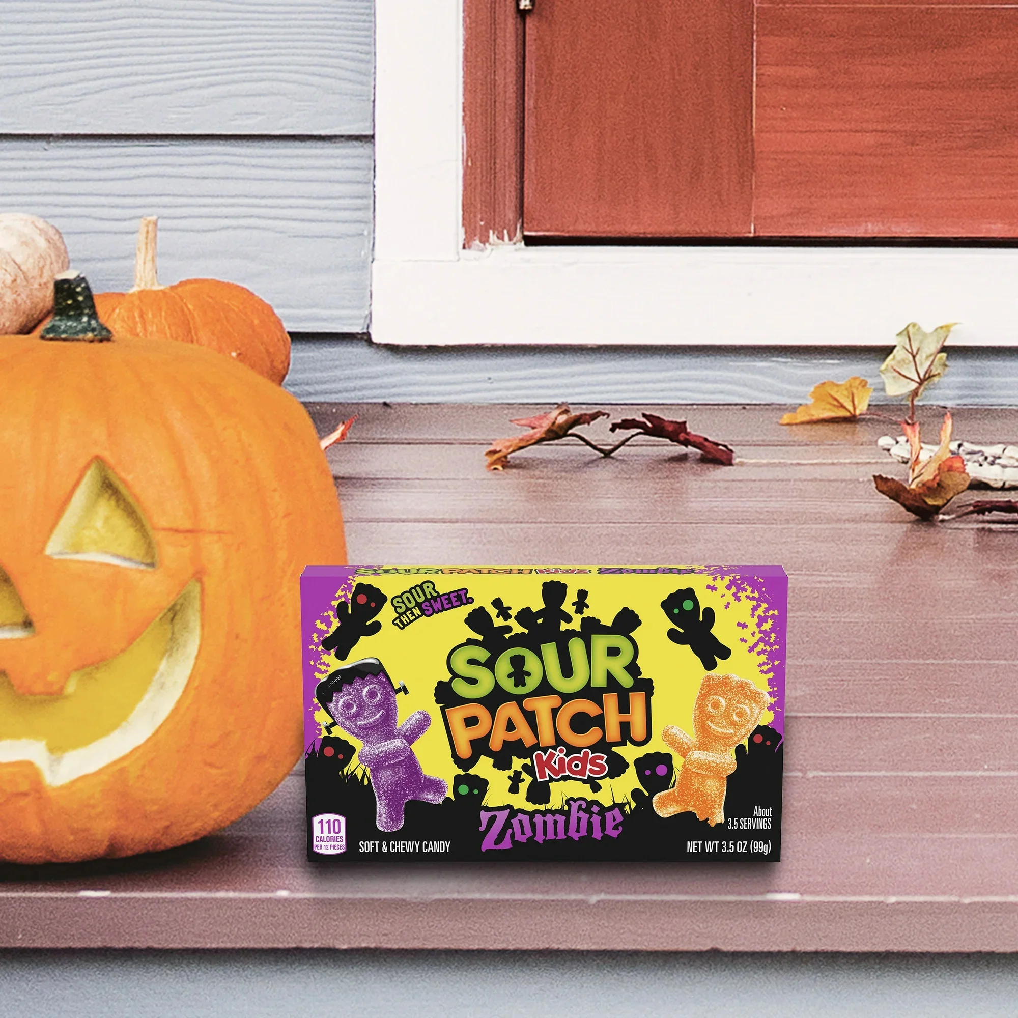 Sour Patch Kids Halloween Zombies Theatre Box 3.5oz (99g) - Image 6
