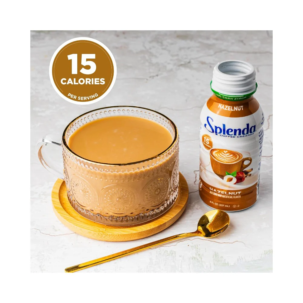 Splenda Coffee Creamer Hazelnut No Sugar 8oz (237ml) - Image 3