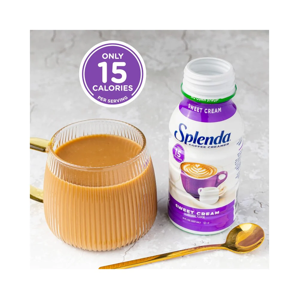 Splenda Coffee Creamer Sweet Cream No Sugar 8oz (237ml) - Image 4