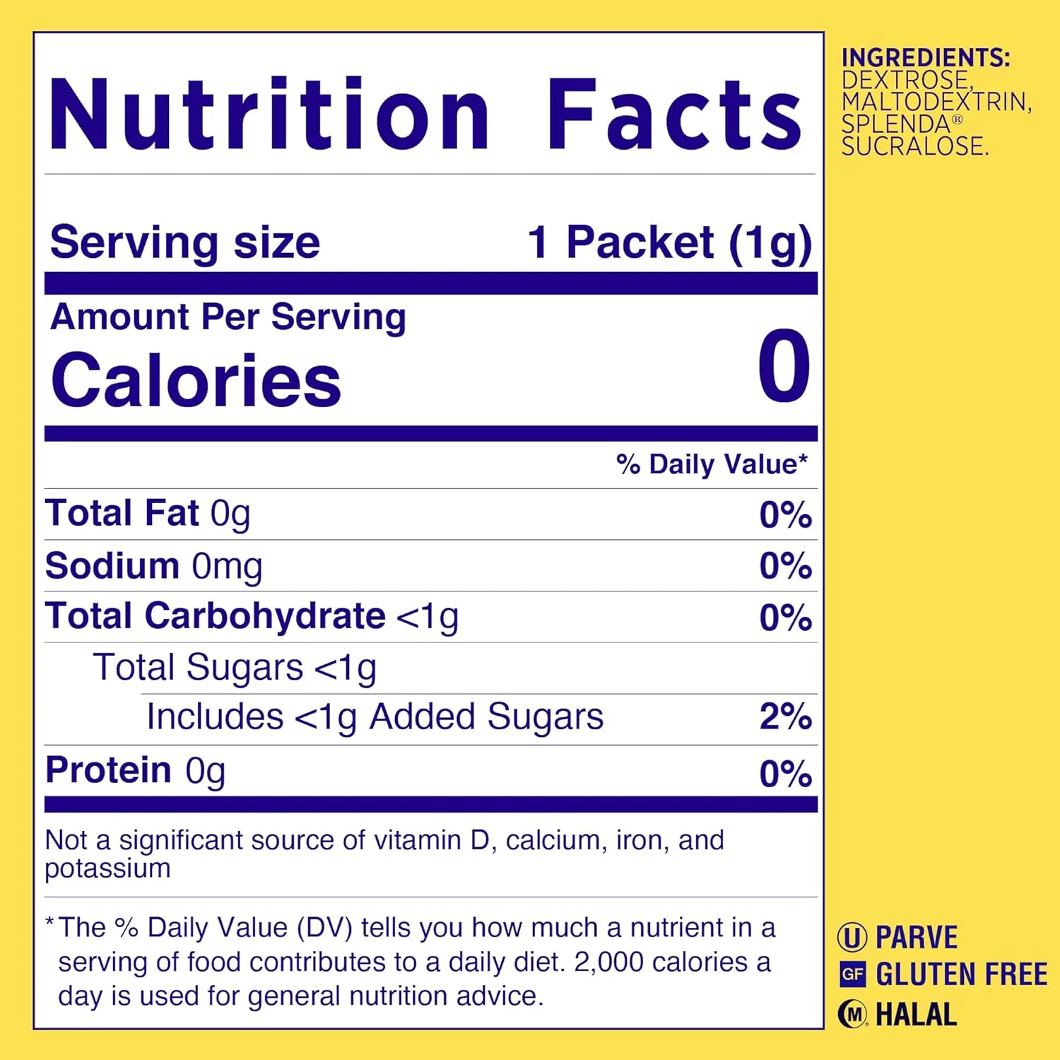 Splenda Zero Calorie Sweetener Packets (1,000 Count) - Image 5