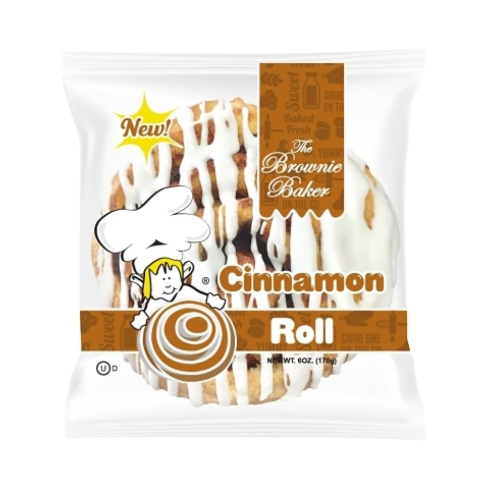 The Brownie Baker Cinnamon Roll 6oz (170g)