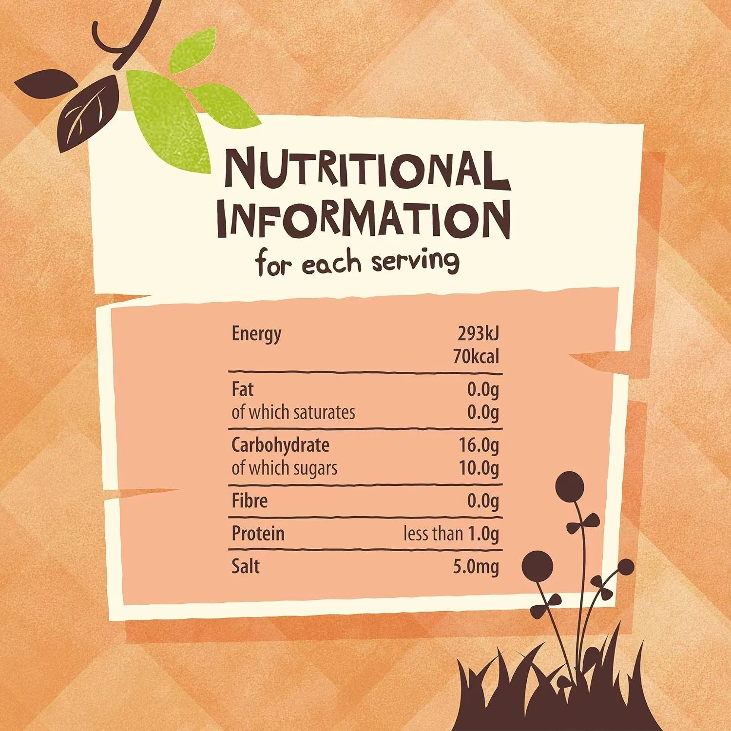 The Giving Tree Freeze Dried Peach Crisps 38g - Image 3