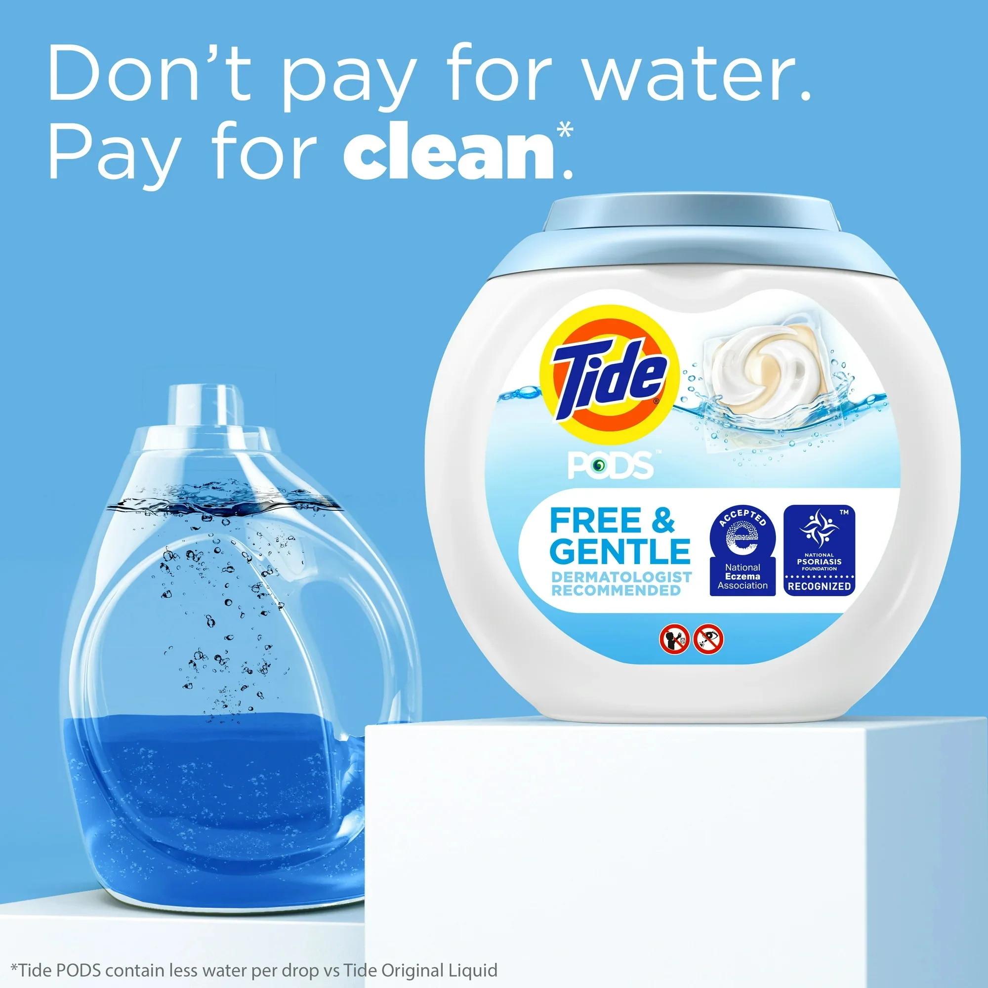 Tide Liquid Pods Free & Gentle He I 81 Pods (62oz) - Image 5