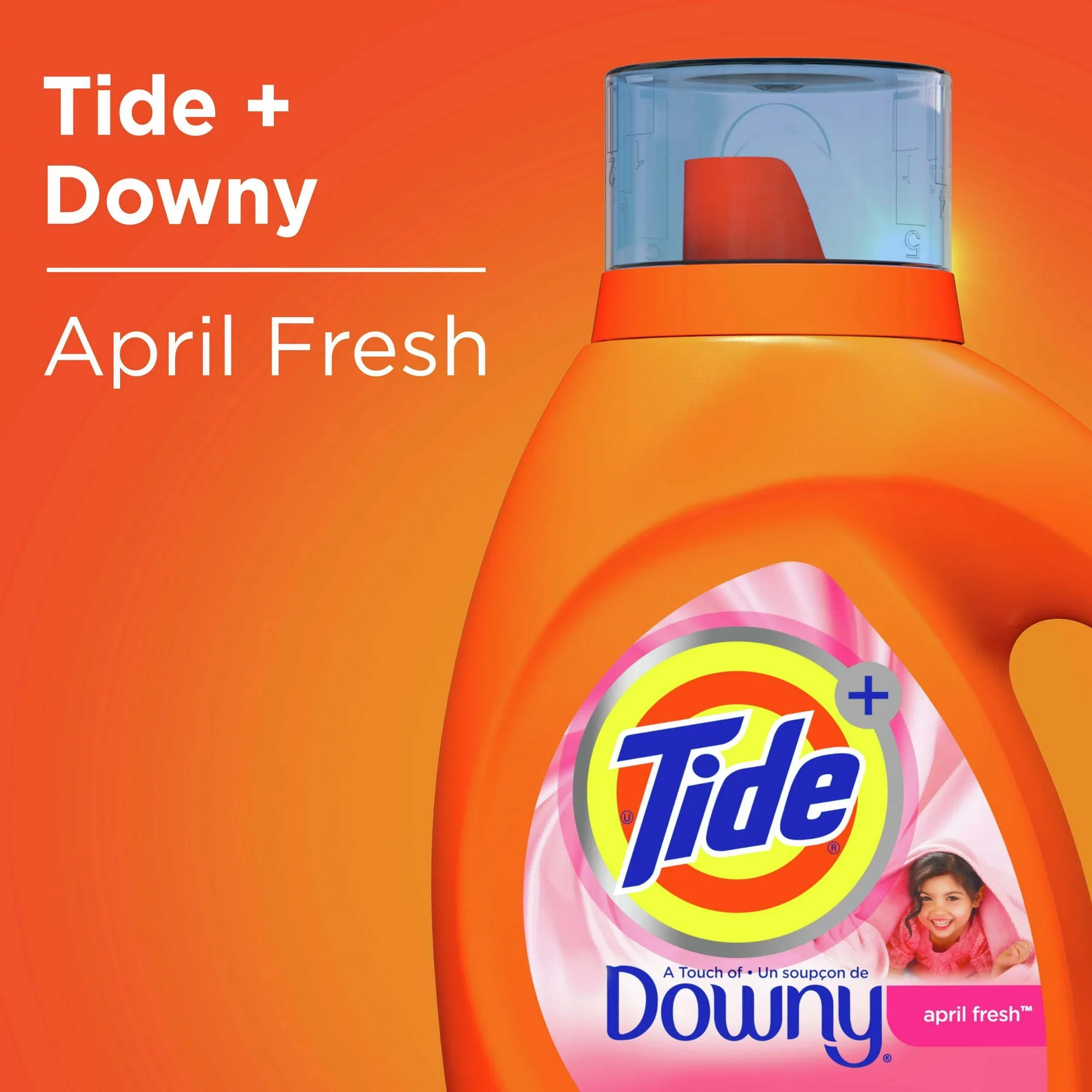 Tide Liquid Touch Of Downy April Fresh 92oz (2.72L) - Image 3