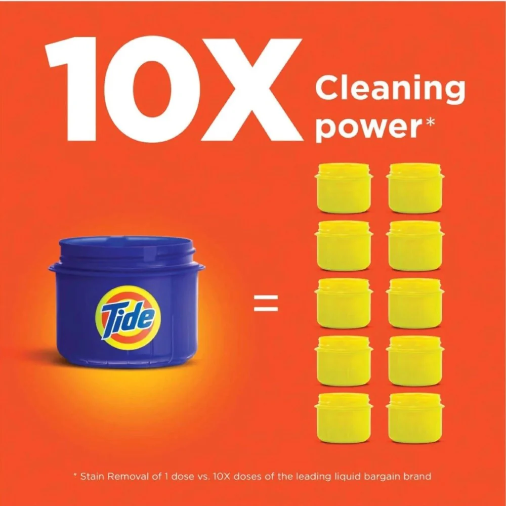 Tide Original Liquid Laudry Detergent 10oz 6w - Image 3