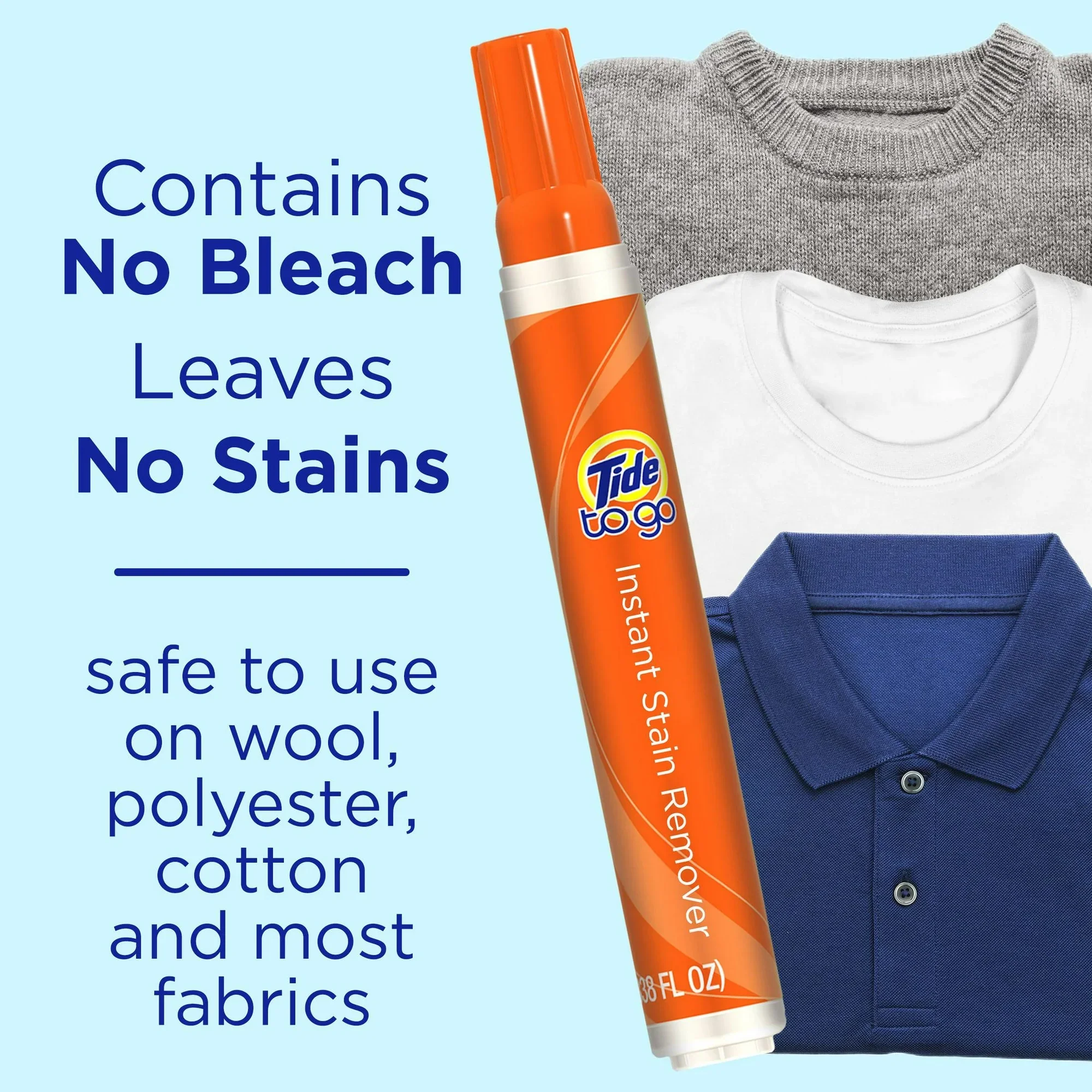 Tide To Go Instant Stain Remover Pen and Laundry Spot Cleaner, Travel and Pocket Size Stain Stick - Image 4
