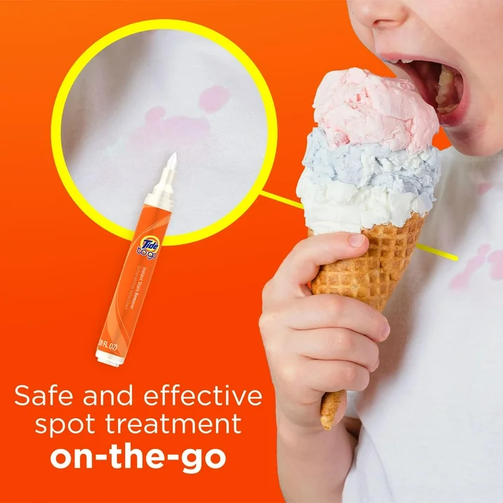 Tide To Go Instant Stain Remover Pen and Laundry Spot Cleaner, Travel and Pocket Size Stain Stick - Image 6